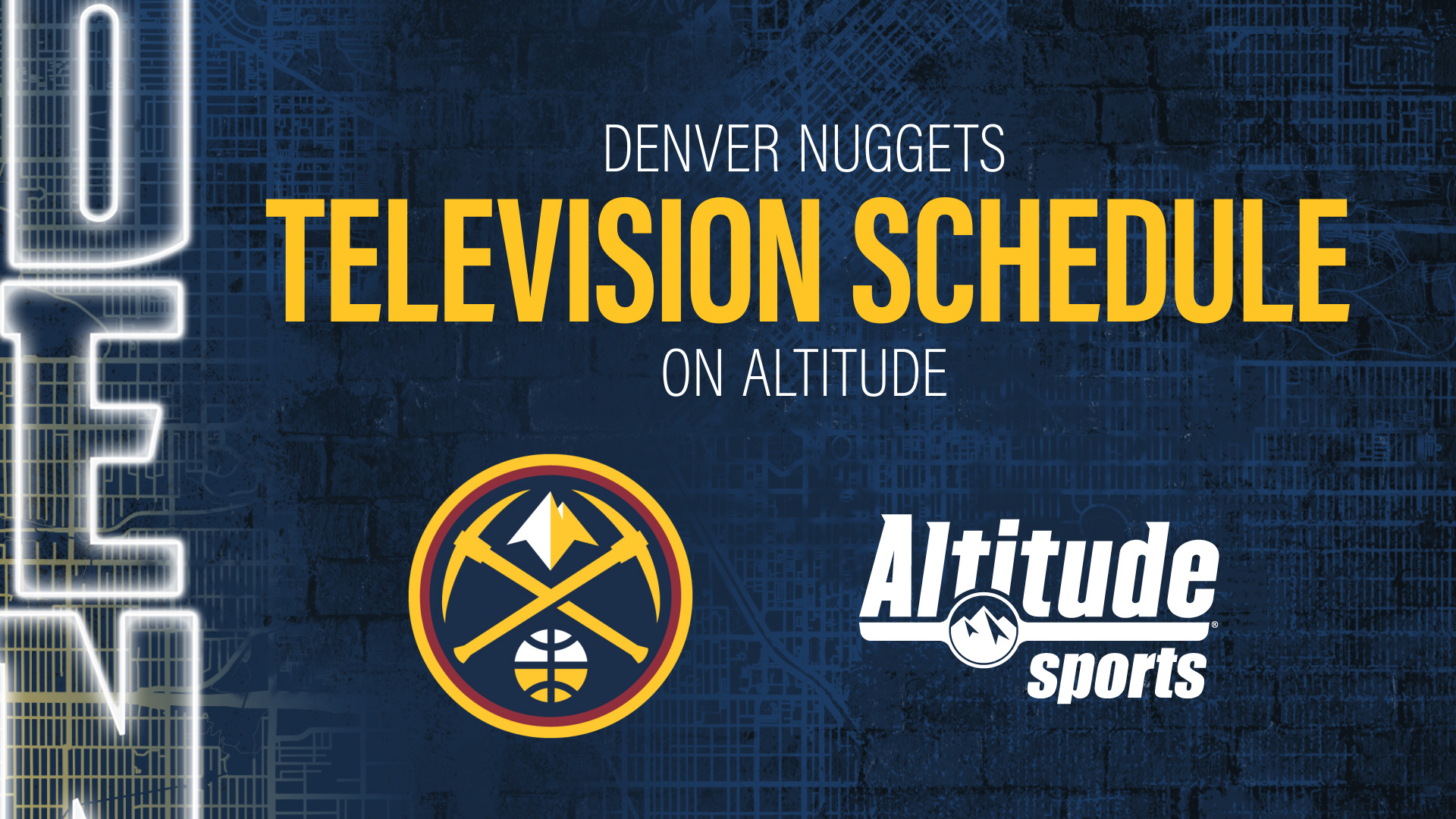 ALTITUDE ANNOUNCES 202223 DENVER NUGGETS BROADCAST SCHEDULE Altitude