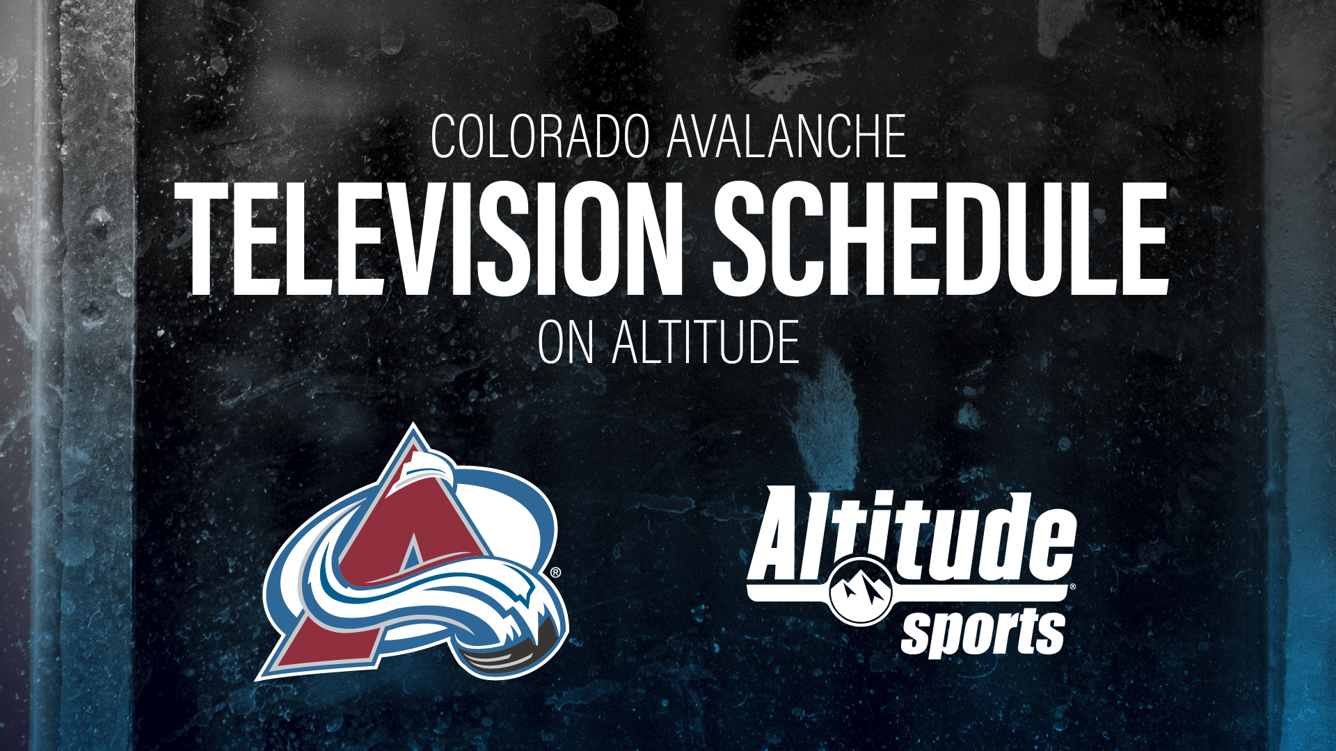 2022-23 Colorado Avalanche TV Schedule - Altitude Sports