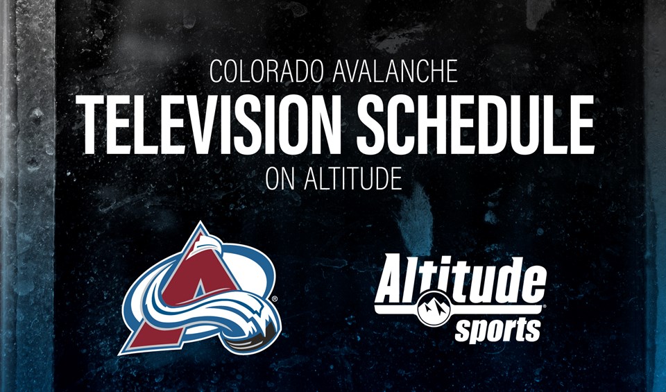 202223 Colorado Avalanche TV Schedule Altitude Sports
